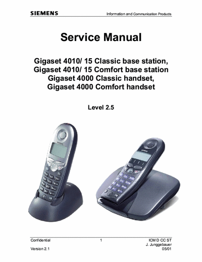 siemens gigaset 4000 manual service